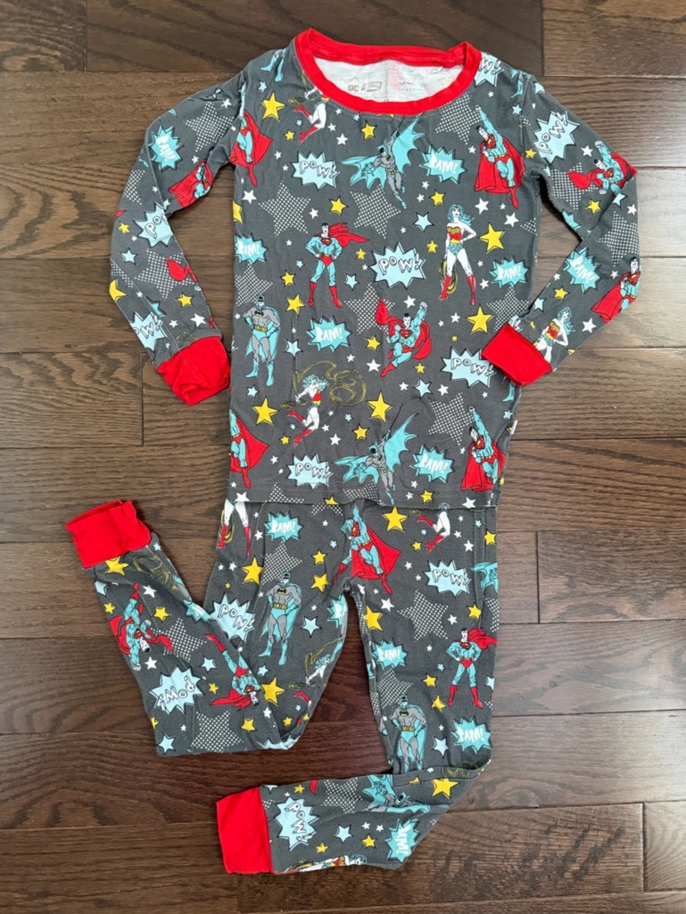 Little Sleepies Justice League Two Piece - 4T